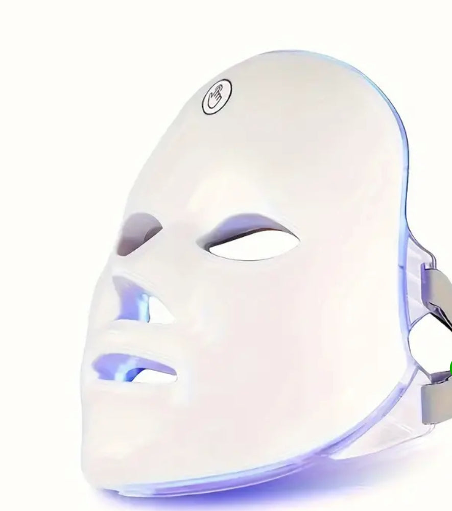 LED wireless face mask 7 different color settings